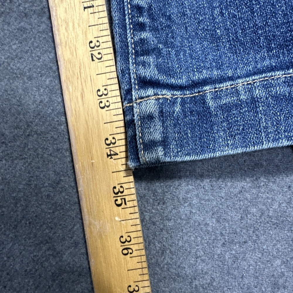 Gap Jeans Women 6 L Boot Cut Long‎ Lean Low Rise Dark Wash Denim Canada 31x34.5 - Picture 7 of 11